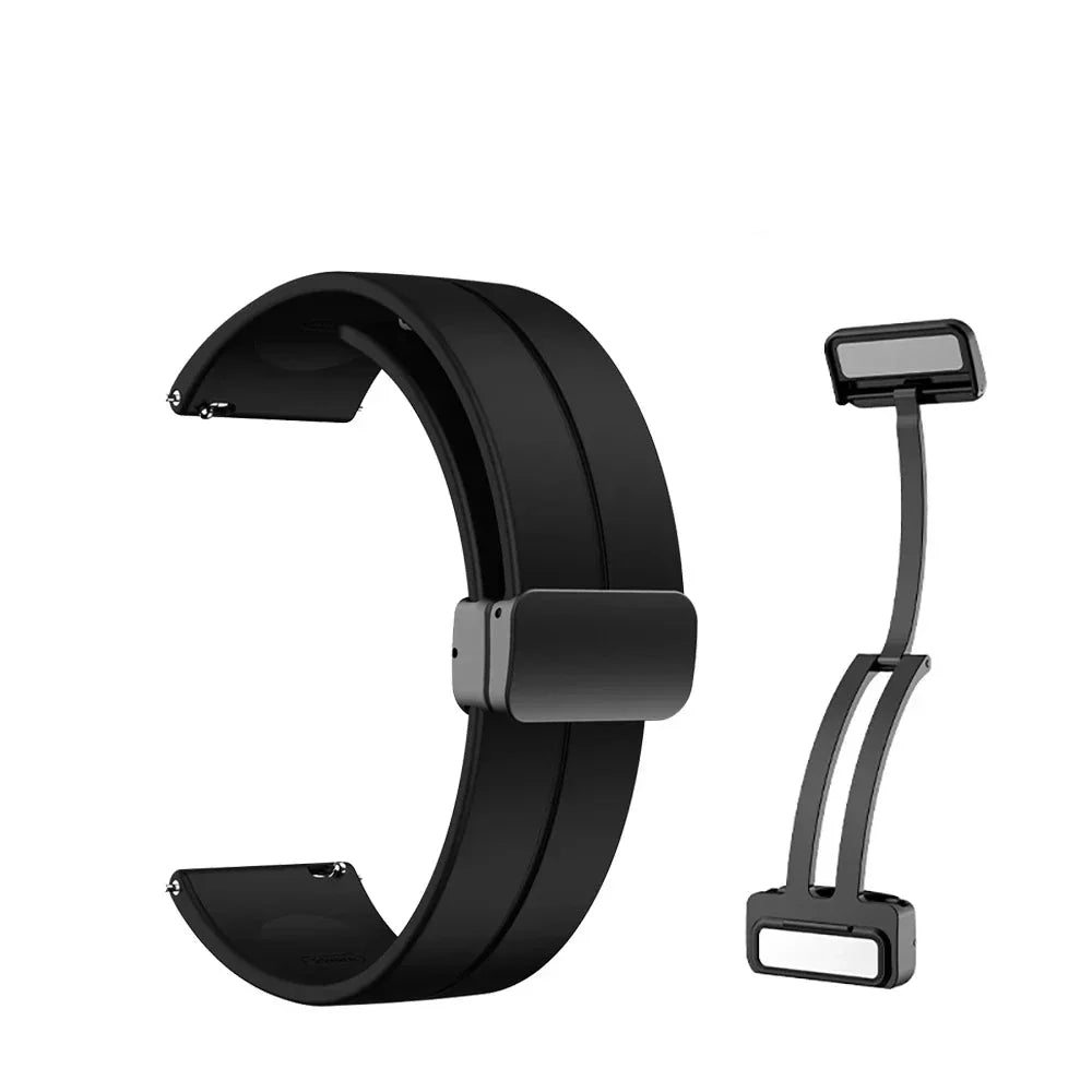 OnePlus Watch Silicone Band with Magnetic Folding Buckle