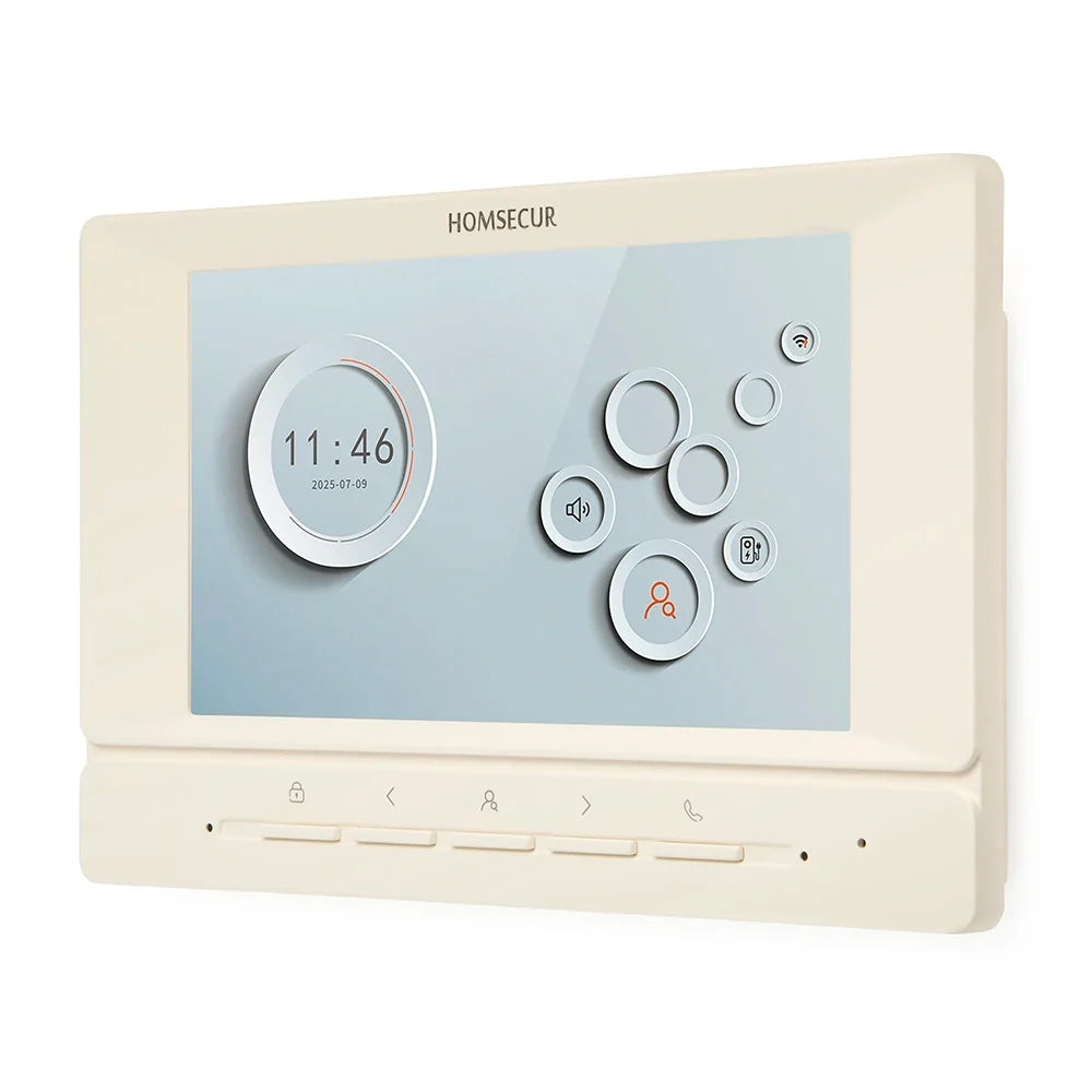(not Standalone) Homsecur Indoor Monitor V7022a-Ahd-Wifi for XSL Video