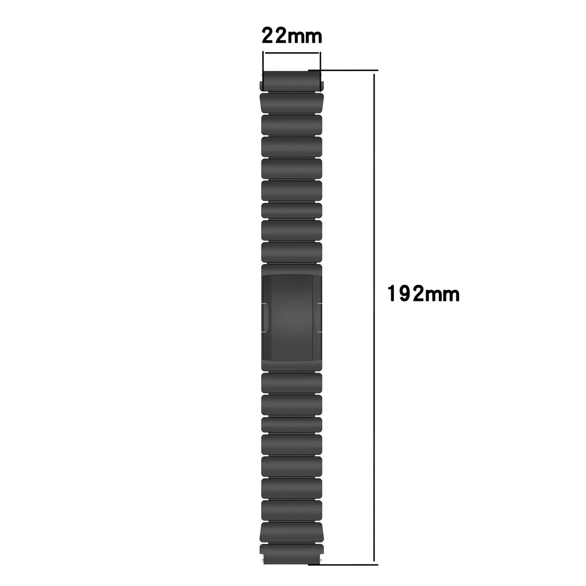 Google Pixel Watch 5, 4 & 3 45mm Titanium & Silicone Link Band