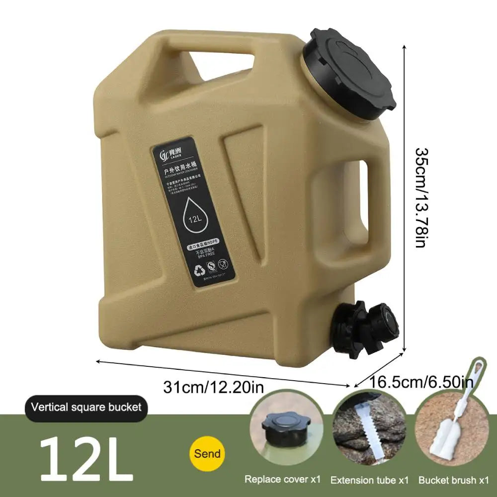Portable Water Canister with Faucet