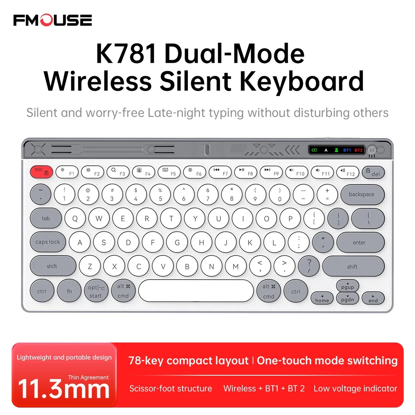 Bluetooth Wireless Keyboard Mouse Set Laptop Silent Button Charging Portable Mini Wireless Keyboard Office Typing
