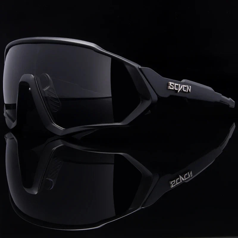 SCVCN Brand Photochromic Sports Cycling Glasses Bicycle Eyewear Mountain Bike Goggles UV400 MTB Road Running Sunglasses