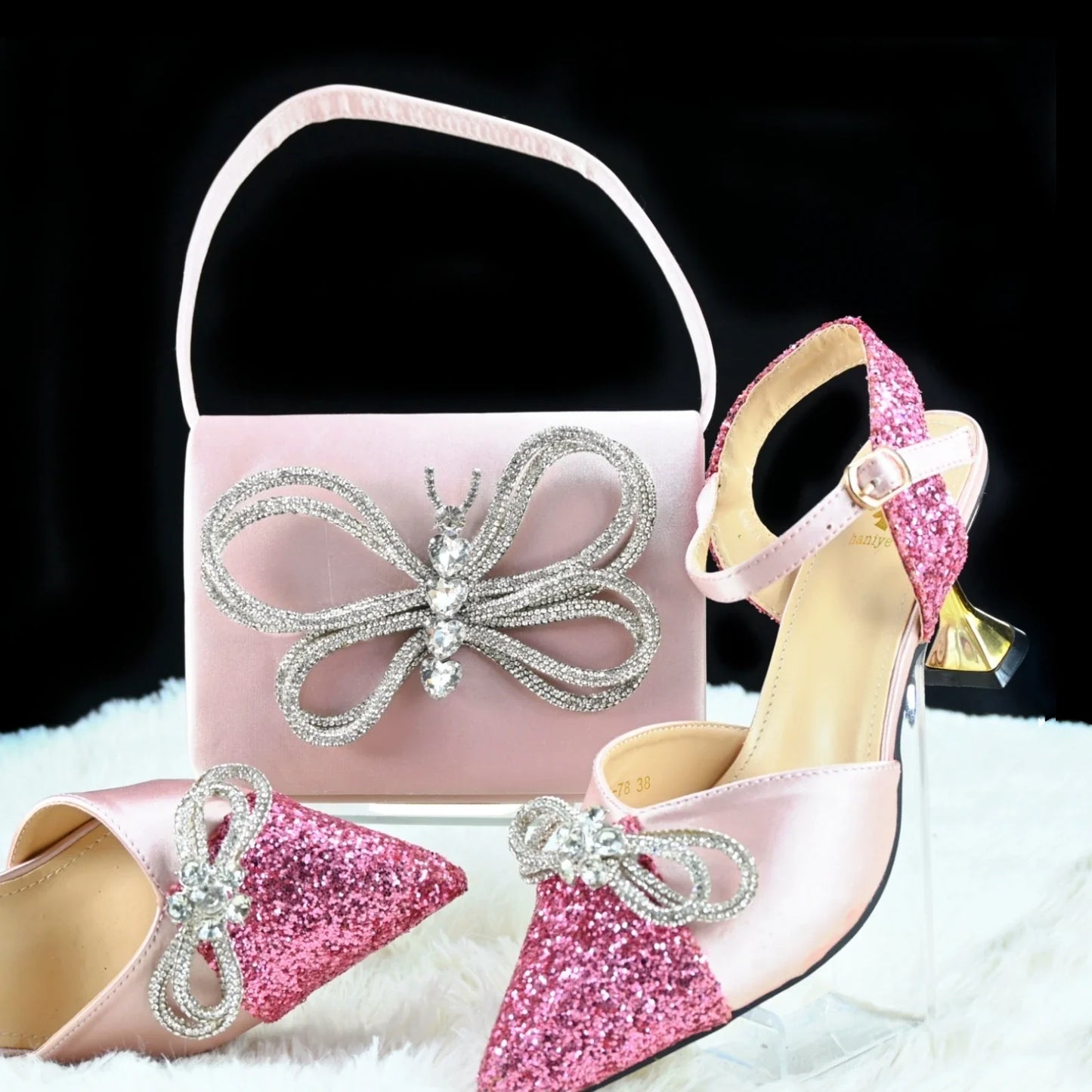 Set de Zapatos y Bolsos de Señora de Alta Calidad HGH1-8