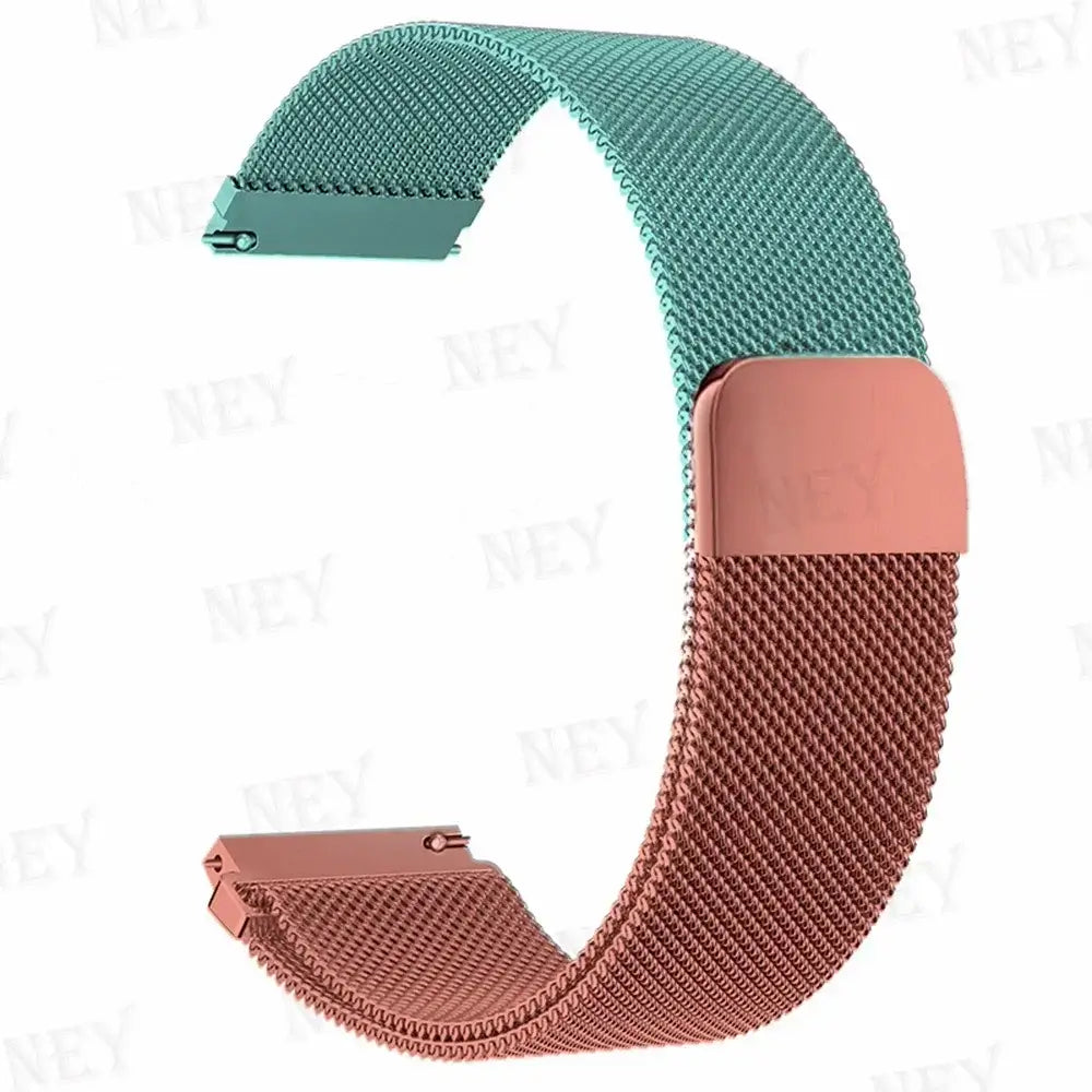 Amazfit Milanese Loop Band Stainless Steel Smartwatch Strap Metal Bracelet