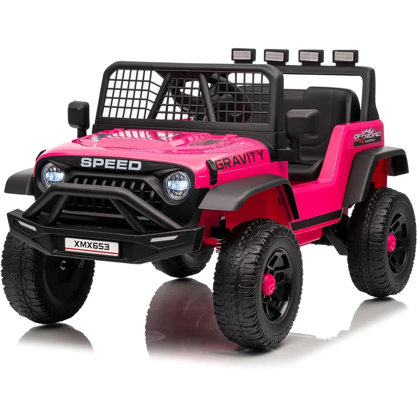 12V Kids Ride on Truck Car W/parent Remote Control, 3 Speeds