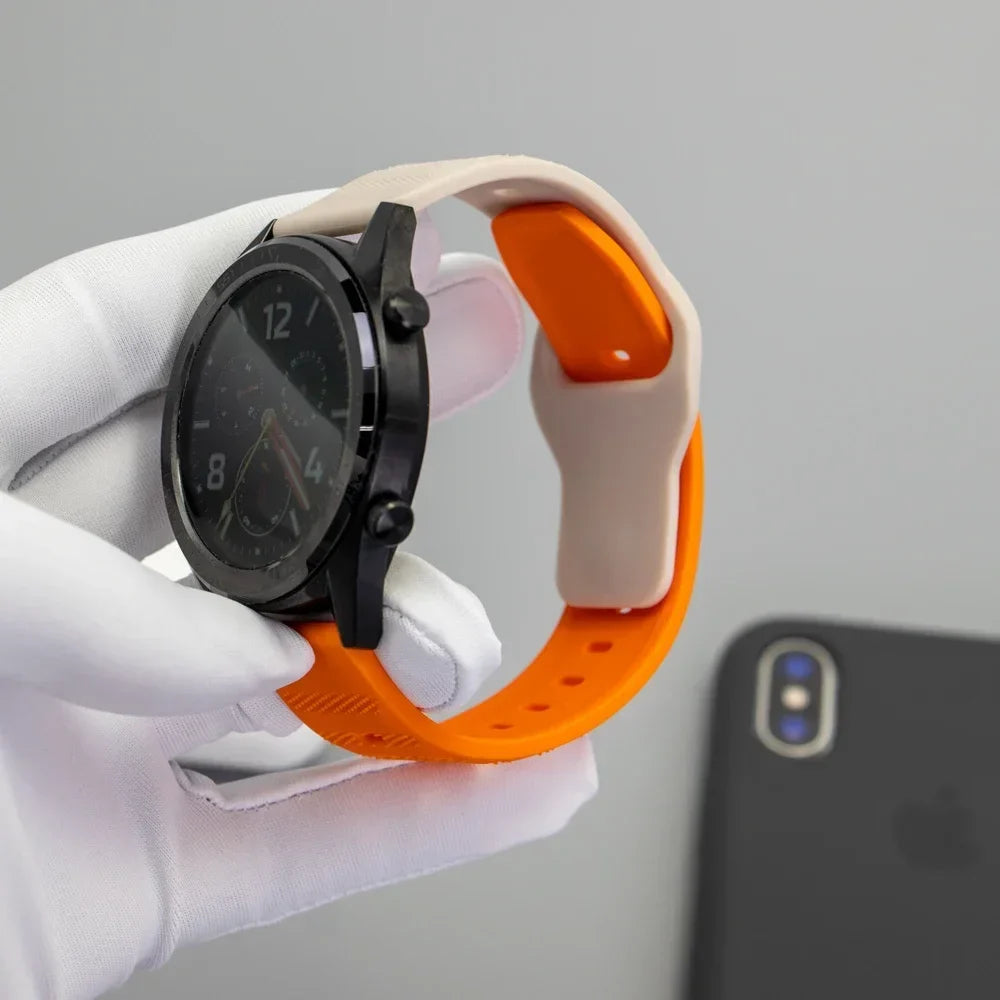 OnePlus Watch Silicone Sport Band with Stud Closure, 18 Colors