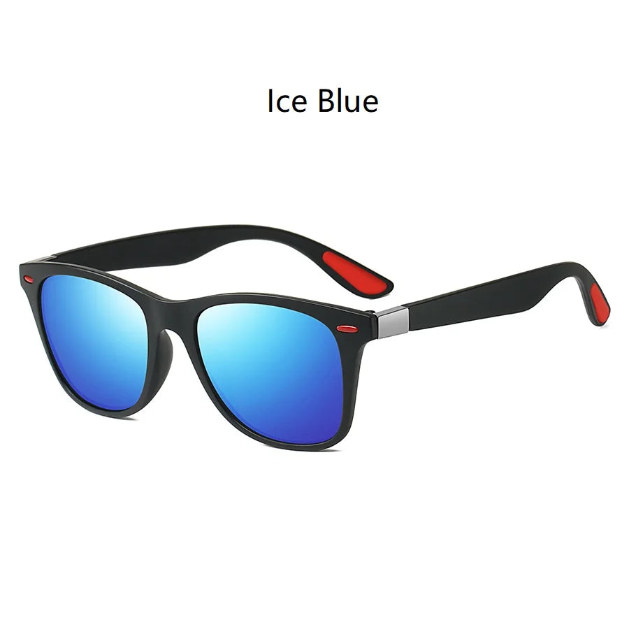 1-2-3PCS Fashion Vintage Square Unisex Driving Fishing Sunglasses Men Women Luxury Brand Designer Sun Glasses Anti-Glare Eyewear