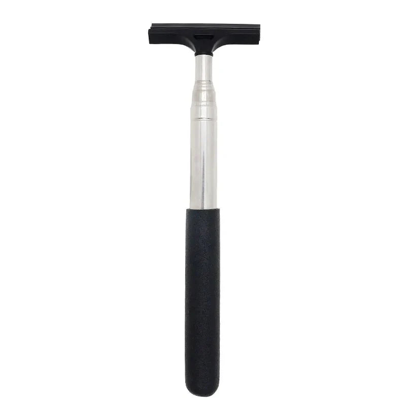 Car Rearview Mirror Wiper Cleaning Tool Auto Glass Mist Cleaner Scraper Car Accessories Handle Telescopic Window Cleaning Brush