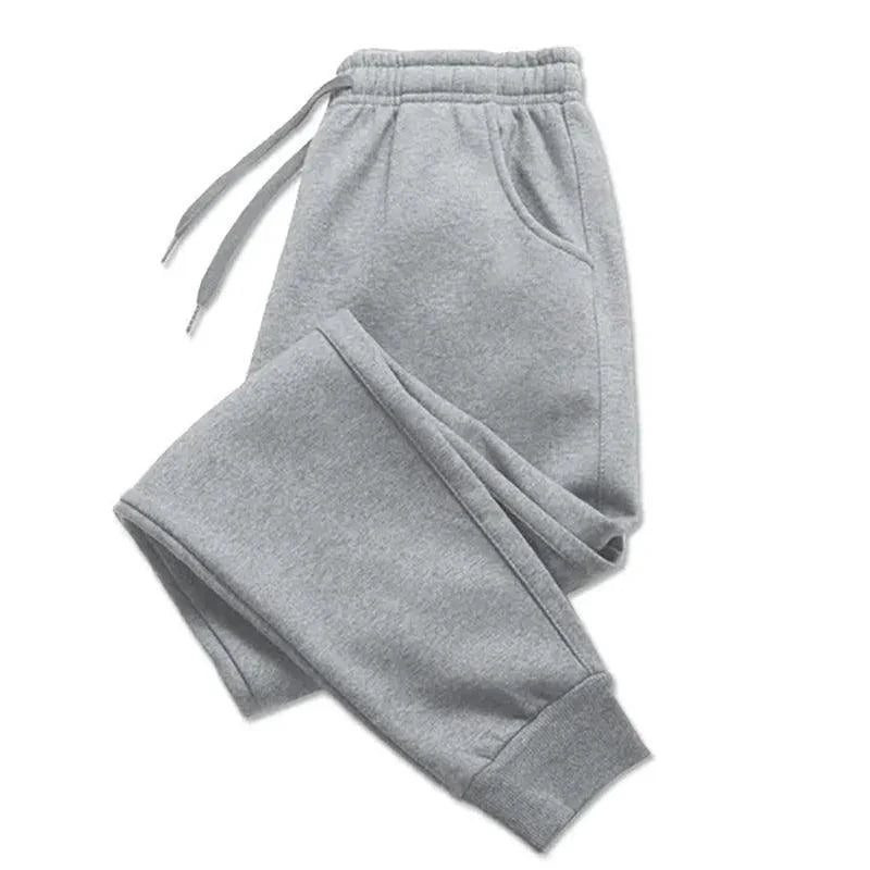 Pantalones de hombre PUAIA, Otoño/Invierno, nuevos, deportivos, para hacer ejercicio, de ajuste holgado, de color sólido, ropa de calle