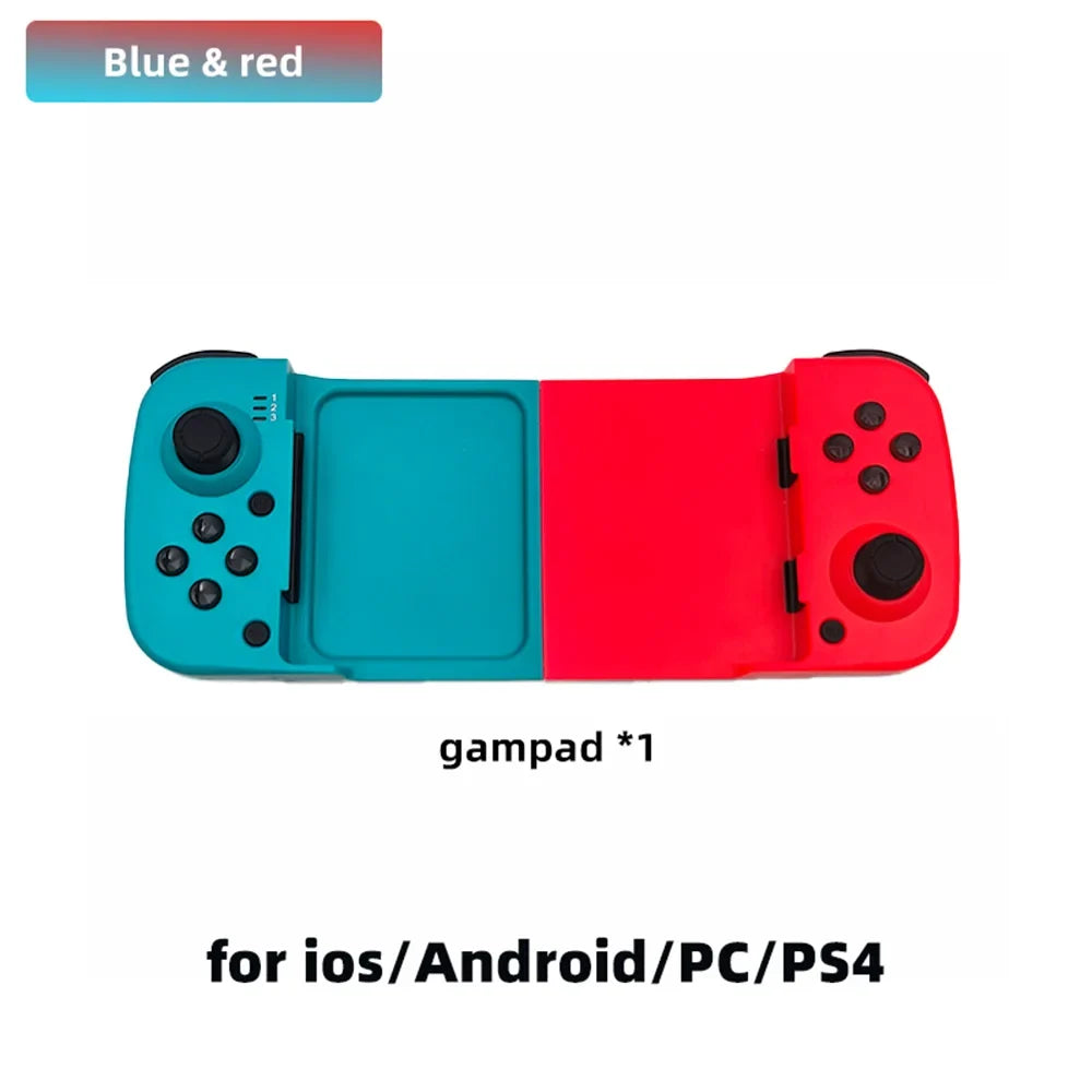 D3 Mobile Gamepad Wireless Game Controller for Cell Phone for iphone/Samsung/Android/Switch Stretching Joystick with Turbo Macro