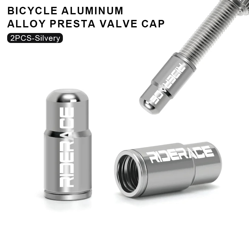 2/4/10Pcs Bicycle Tire Valve Cap Dustproof Lightweight Aluminum Alloy MTB Road Bike Tube Tyre Gas Nozzle Cover For FV Presta