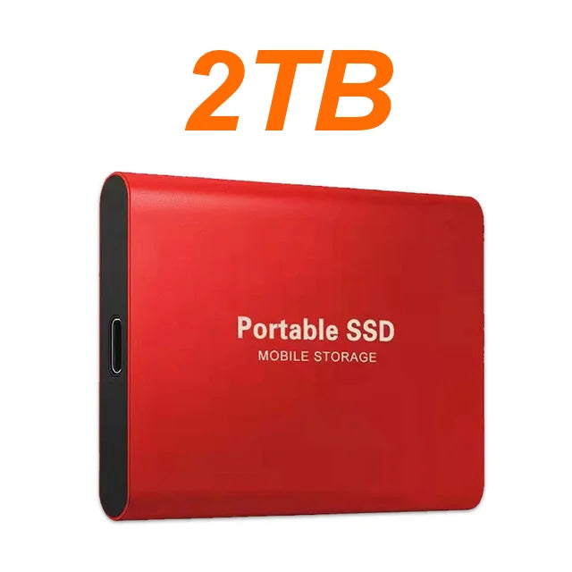 16TB Large Capacity External Hard Drive Quiet Operation Mobile Storage