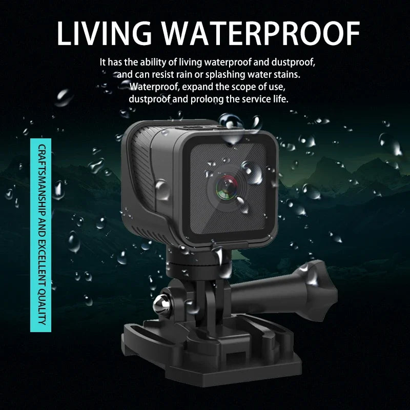 1080p High-Definition Wireless Small Camera, Wifi Hotspot Mini DV