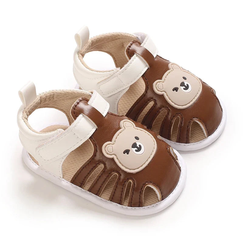 Infant Pre-Walker Shoes 0-18M Baby Shoes Summer Sandals, Cute Breathable Soft Sole Footwear for Boys Girls