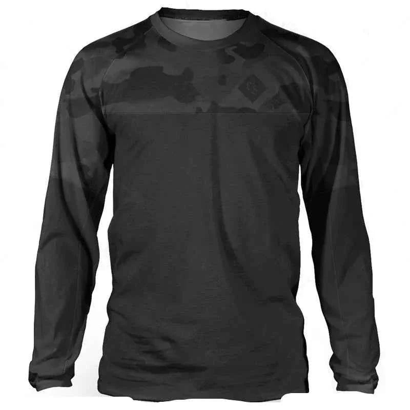 Loose Rider Men's Jersey Motocross Downhill Suit MTB Mountain Bike Breathable T-Shirt  Long Sleeve Sweatshirt