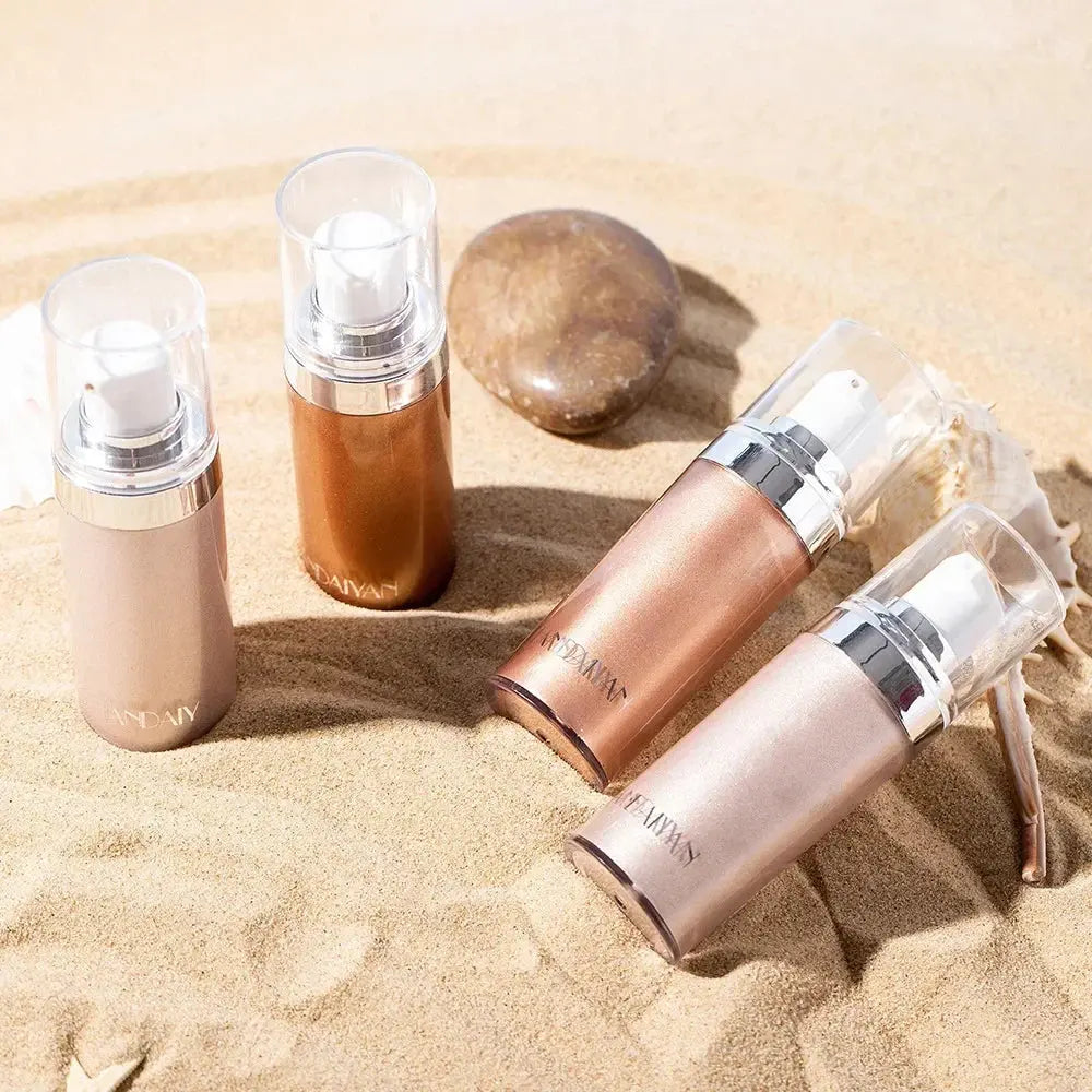 Body Makeup Liquid Highlighter - Radiant Skin Glow - Shimmering Body