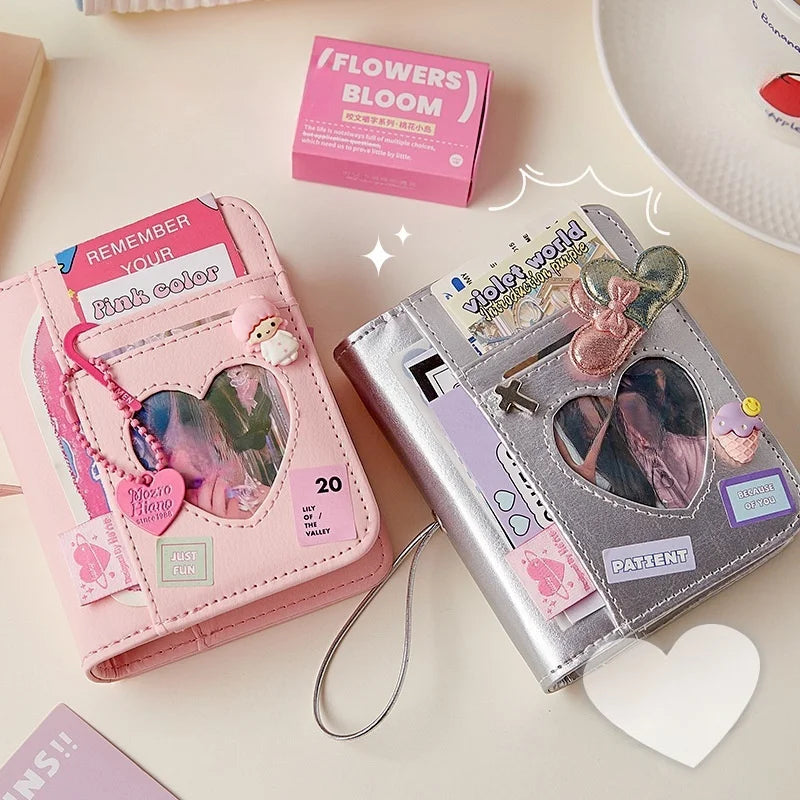 Mini álbum de anillas Peekaboo Heart