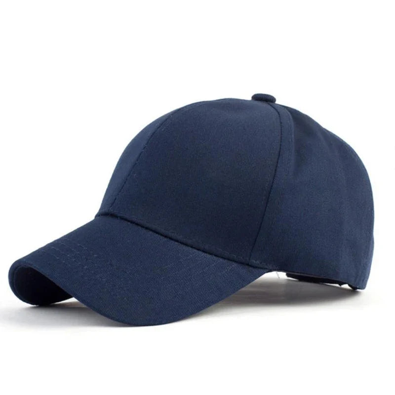 Baseball Cap with Ponytail Slot