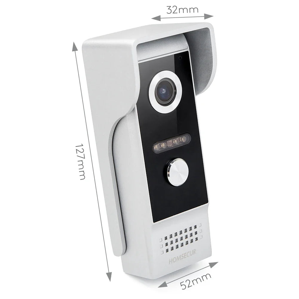 (not Standalone) Homsecur M6-Ahd 2MP 1080p Doorbell Camera for XSL
