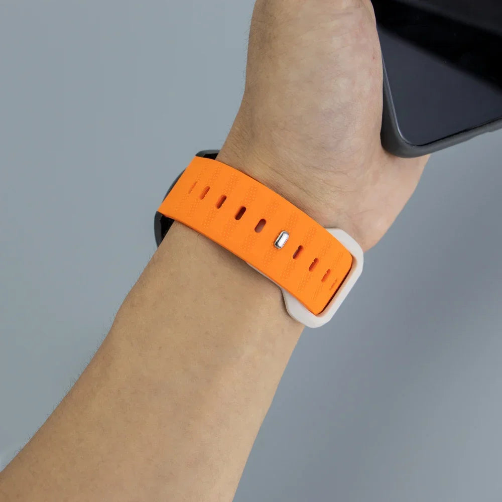 OnePlus Watch Silicone Sport Band with Stud Closure, 18 Colors
