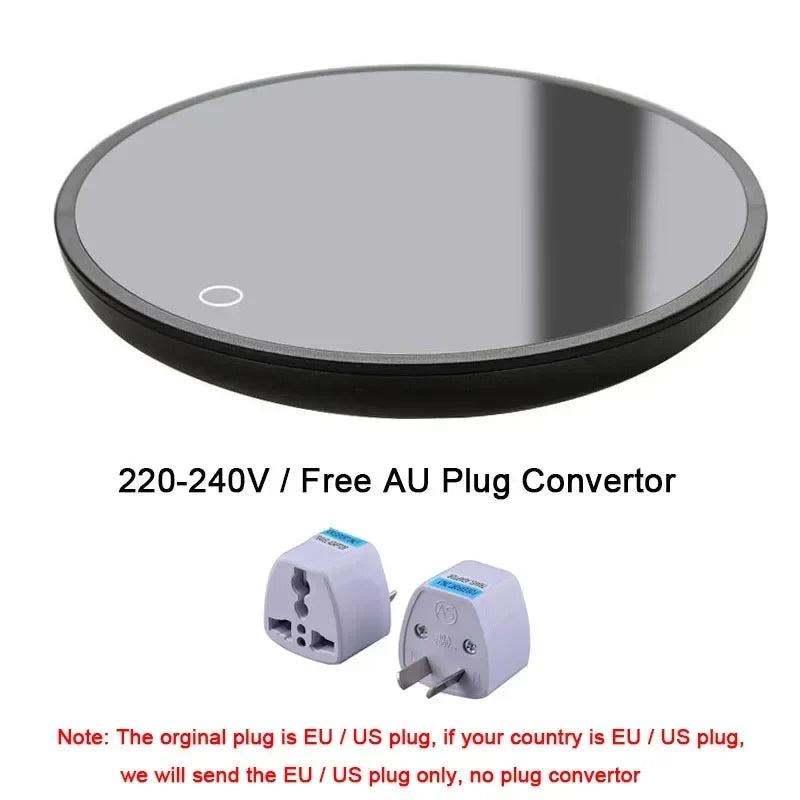 New Coffee Mug Cup Warmer for Home Office Milk Tea Water Heating Pad 2 Constant-temperatures Optional Auto-off Best Gift Idea