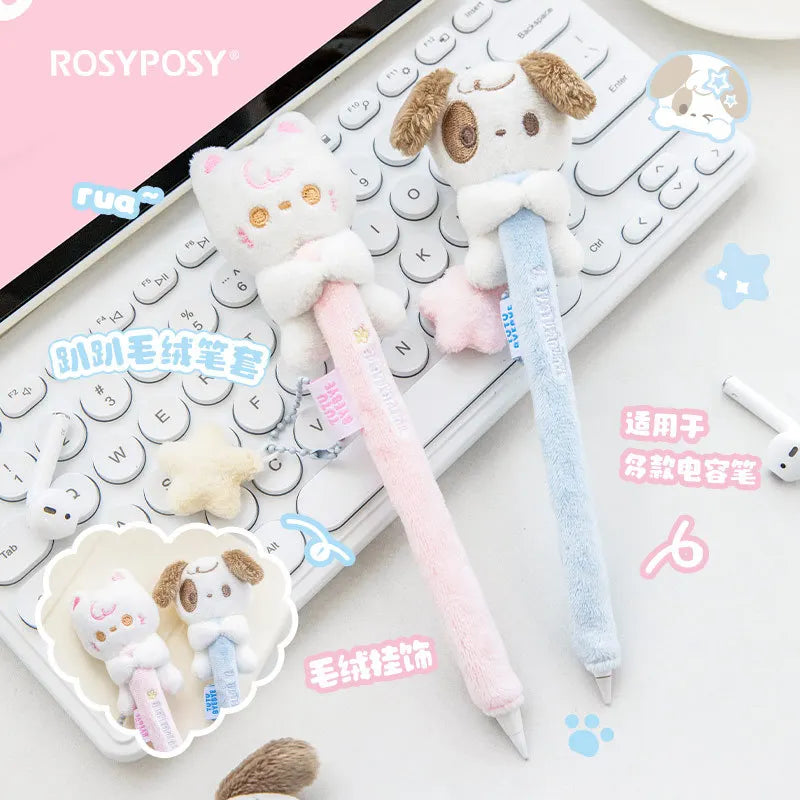 Funda Kawaii de Peluche para Apple Pencil