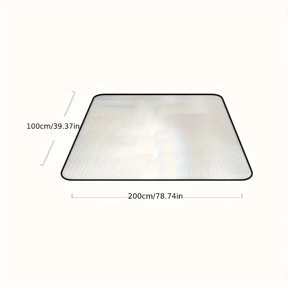 1 Foldable Camping Mat - Tent Mat, Picnic Beach Blanket for Outdoor