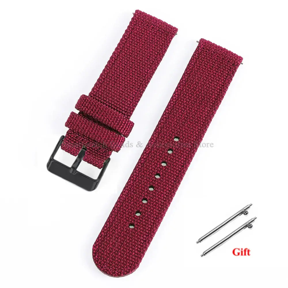 Huawei Watch & Watch GT Woven Nylon Band with Buckle Options