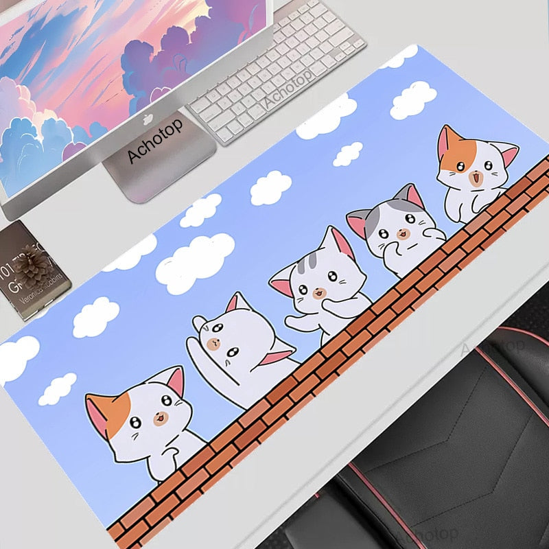 Alfombrilla de escritorio Brick Kitties
