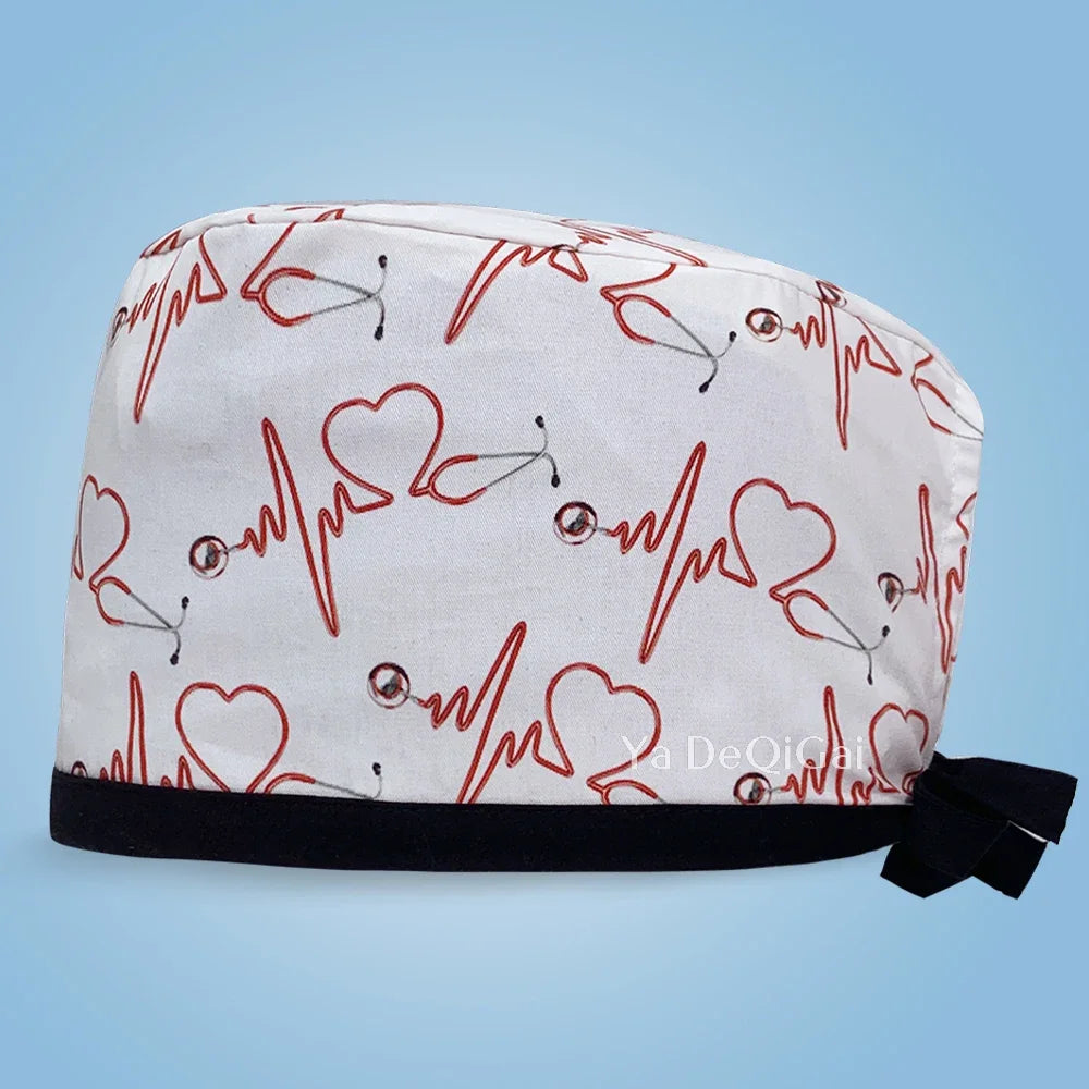 Gorro Quirúrgico Estampado de Dibujos Animados
