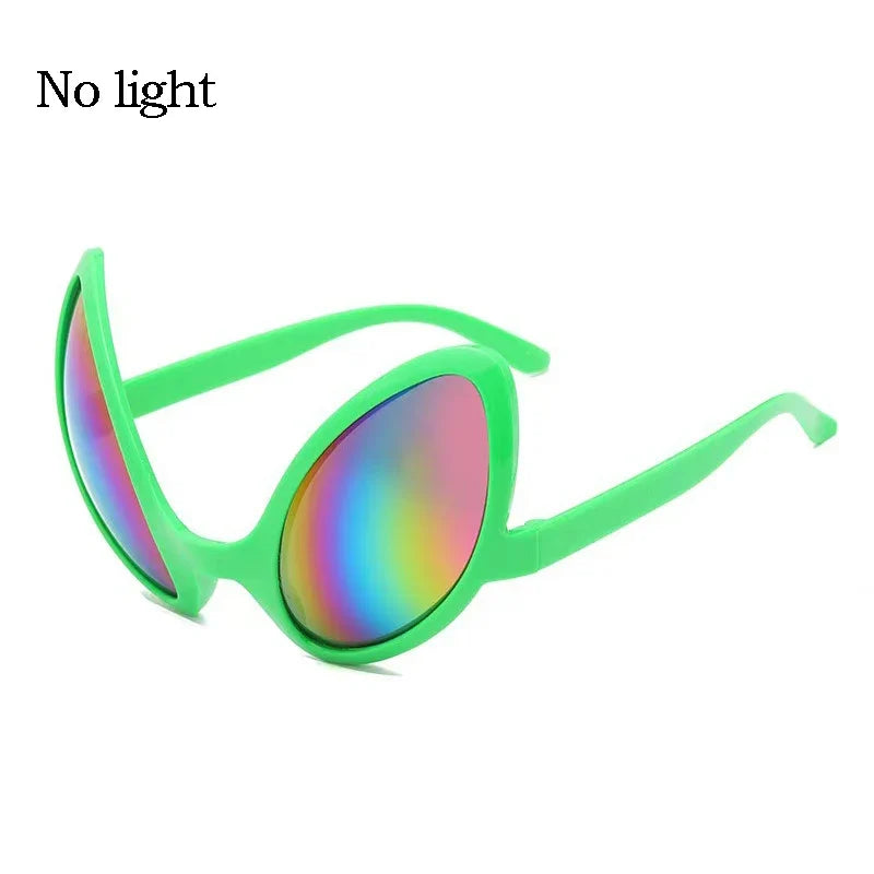 Glowing Glasses for Night Club Performers LED Glasses Party Dancing Rave Christmas 6V Led Futuristic Soldier Glasses Neon Lights