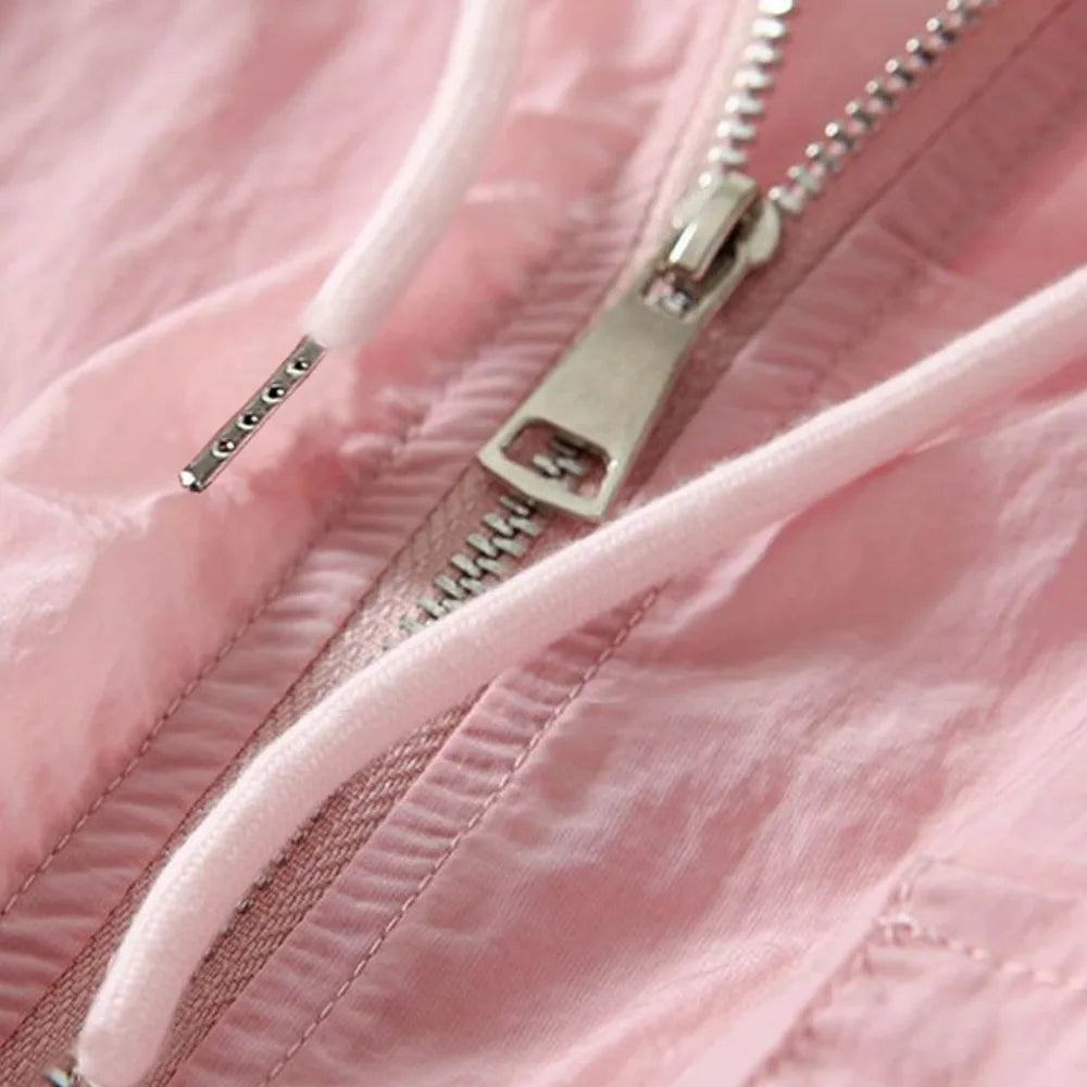 SunGuard Breeze: Chaqueta de secado rápido con protección UV para mujer