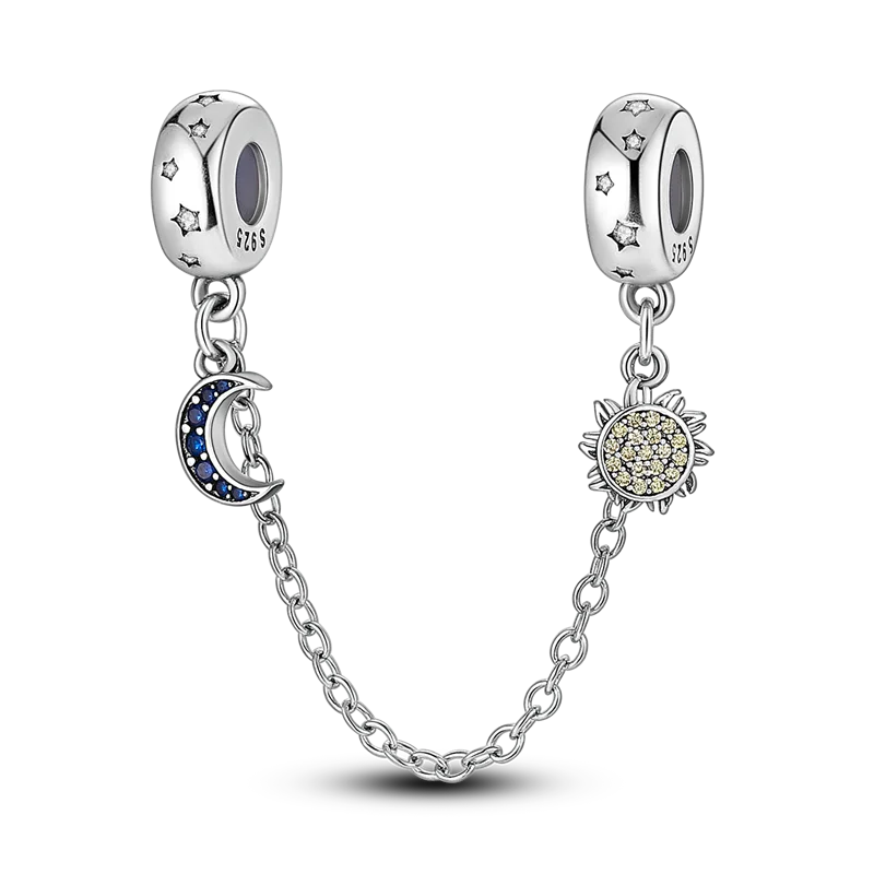 Charms Bead 925 Sterling Silver Pink Butterfly Luminous Firefly Dangle