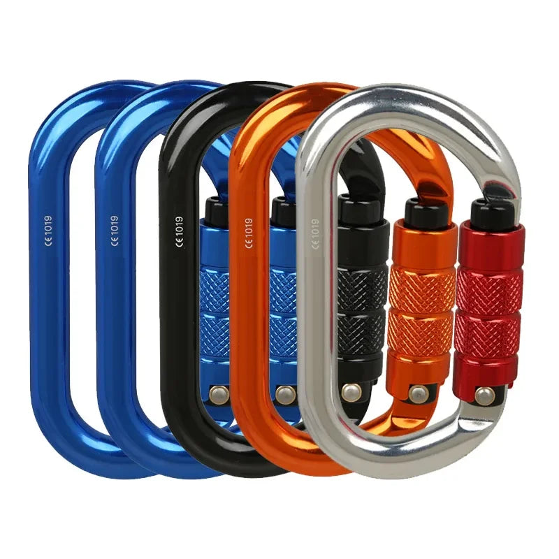 Automatic Safety Carabiner: Multicolor, Durable, and Reliable