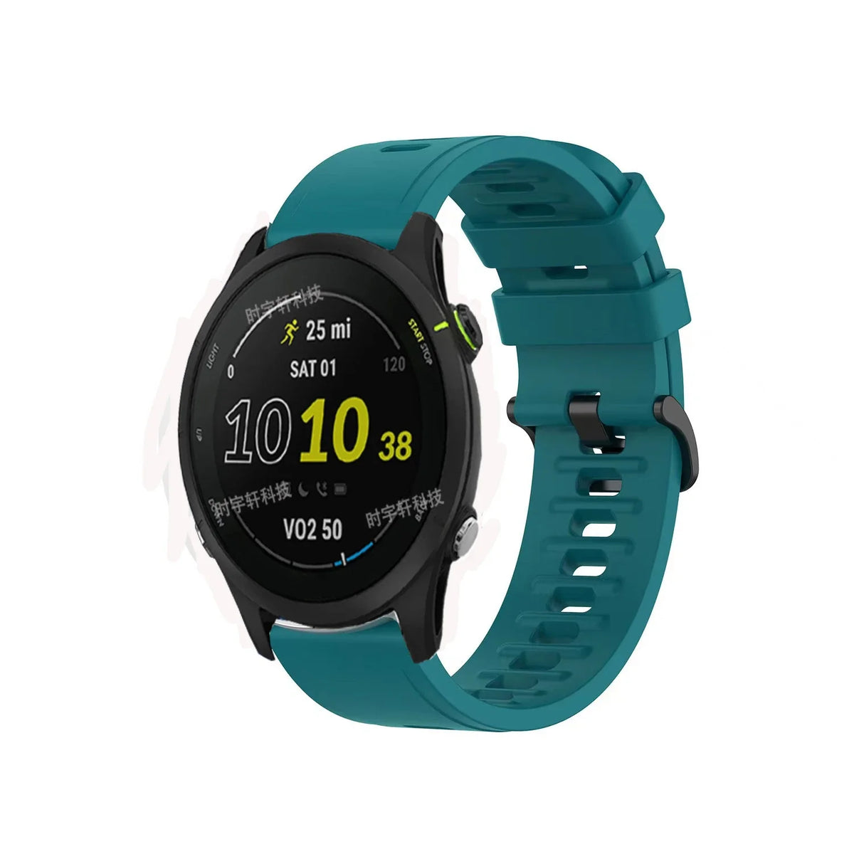 COROS PACE & APEX Silicone Sport Band with Black Buckle