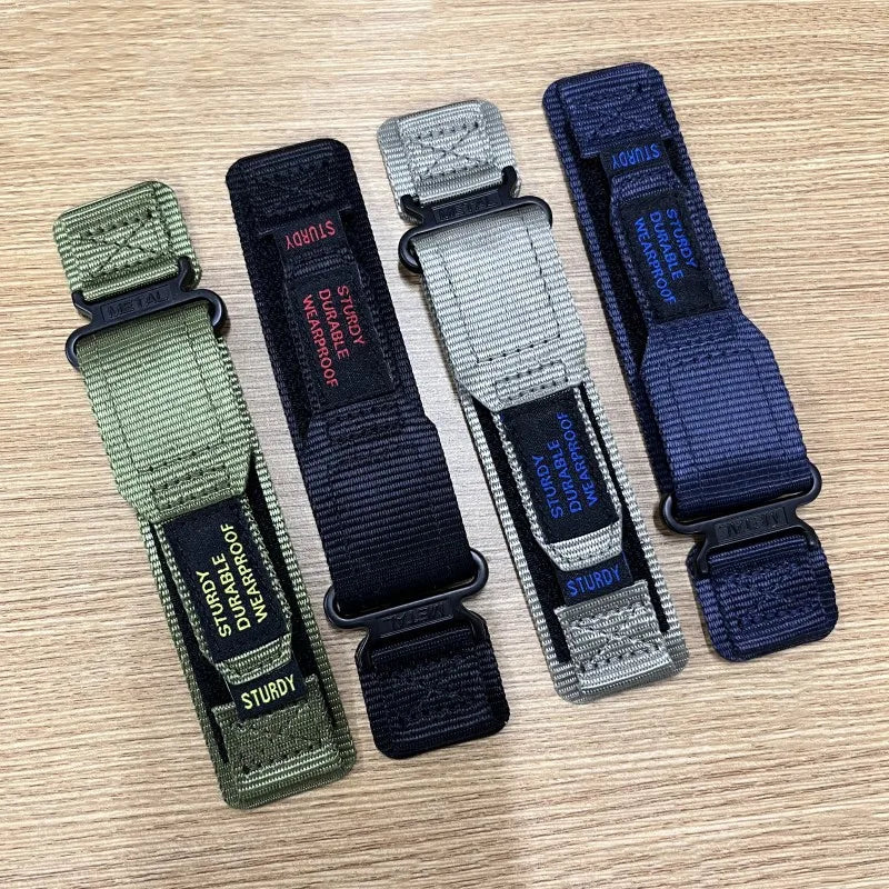 COROS PACE & APEX Nylon Sport Loop Band with Text Patch
