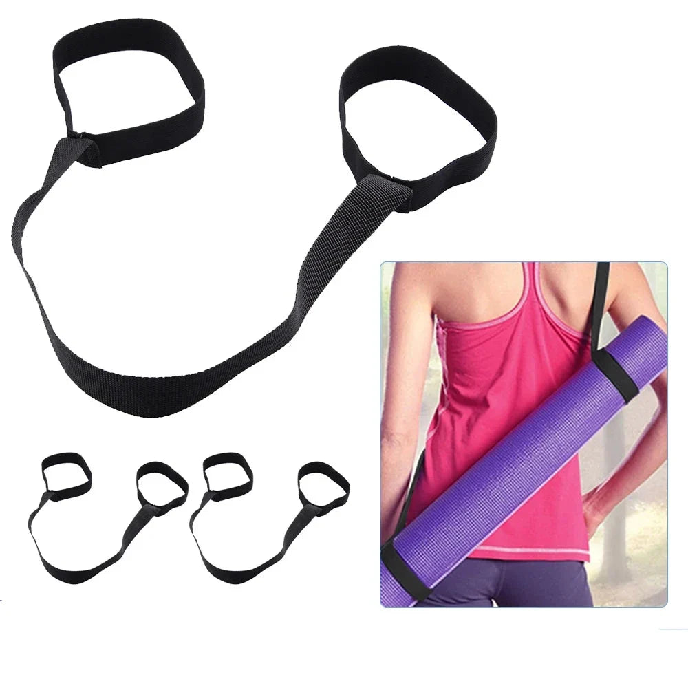 Multi-Purpose Yoga Strap Securely Carry and Store Your Mat
