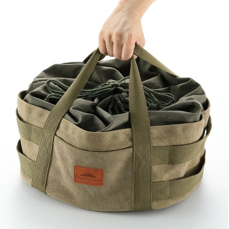 Large Size Convenient Camping Bag Food Fruit Vegetable Water Outdoor Activities Carry Bag