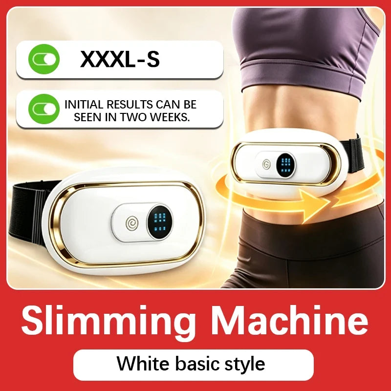 Slimming Belt Massager Electric Vibrating Men's Abdominal Flat Stomach Belly Fat Burning Slimming Belt for Women for the Stomach