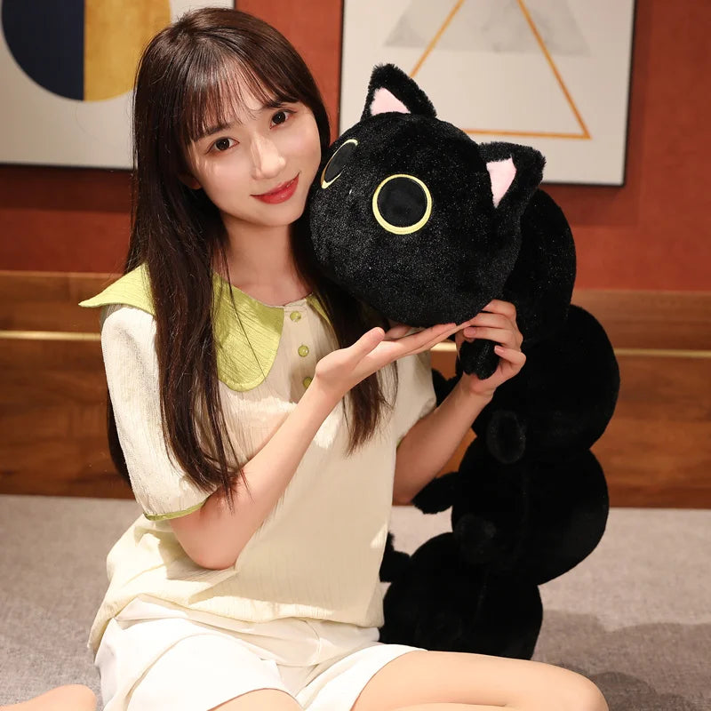 Peluche de gato oruga