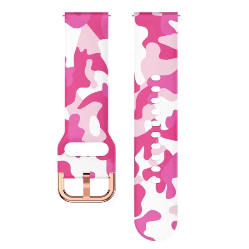 Suunto Race, Vertical & 9 Peak Printed Silicone Band