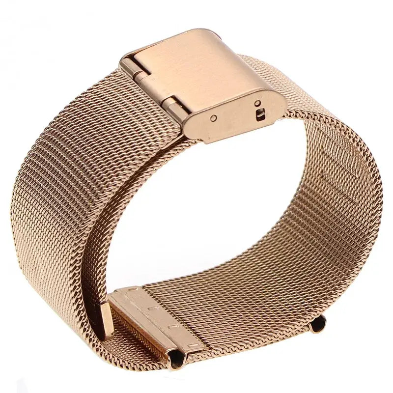 Garmin 18/20/22mm Quick Release Milanese Mesh Band with Folding Clasp