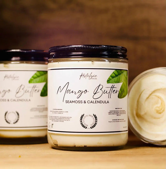 Mantequilla de Mango con Musgo Marino y Caléndula