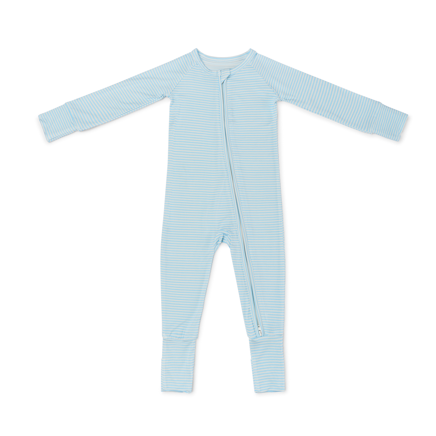 Pijama de bambú con rayas marinas