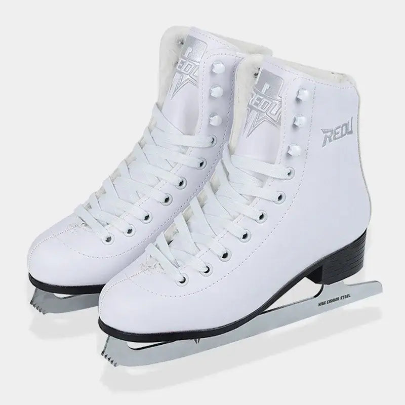 Professional Ice Figure Skates with Thermal Lining & Blades