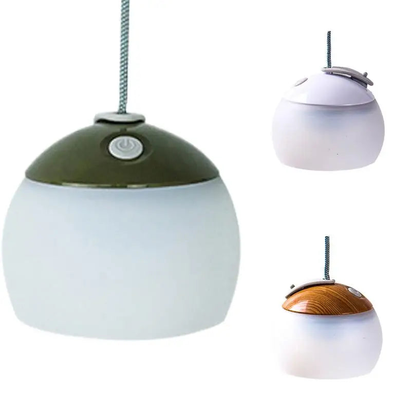 Camping Light With Hook 4 Mode Adjustable LED Tent Light Portable Outdoor Lantern Rechargeable LED Tent Lantern For Fishing Camp