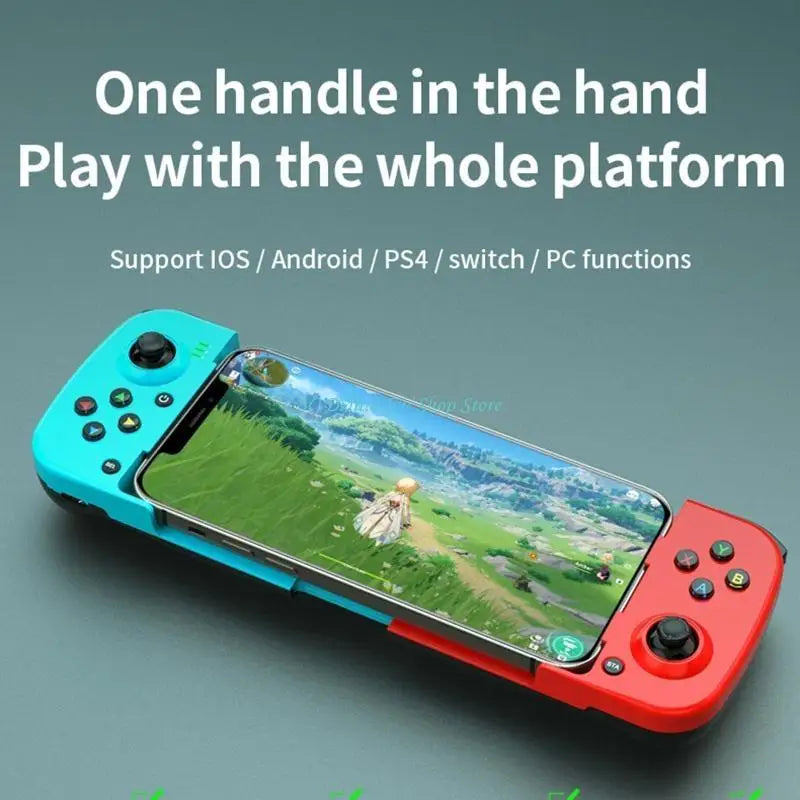 E74D D3 Phone Gamepad Bluetooth-compatible 5.0 Wireless Game Controller Joystick for NS Switch//PC