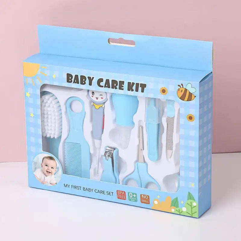 13pcs Comb Grooming Baby Care Kit Baby Portable Tool Grooming Nail