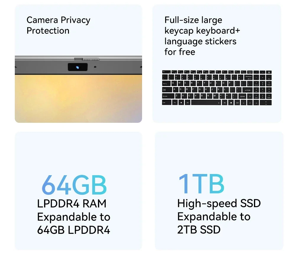 16 Inch Laptop Intel Core I5-1240p CPU 2.5k IPS Display Windows 11
