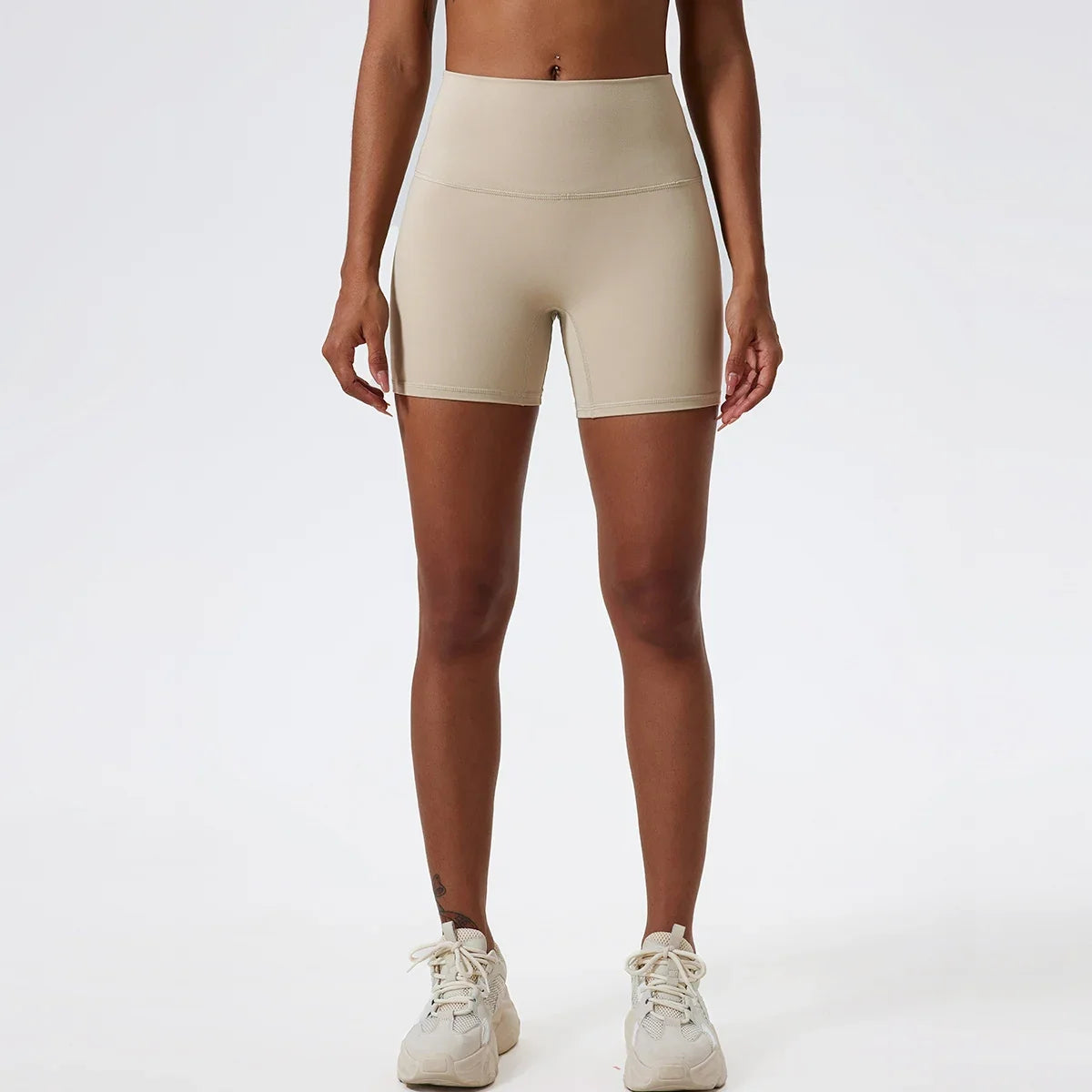 Hearuisavy Summer Soft Sports Shorts Buttock Lift Gym Leggings Women High Waist Yoga Shorts Women Running Cycling Workout Shorts